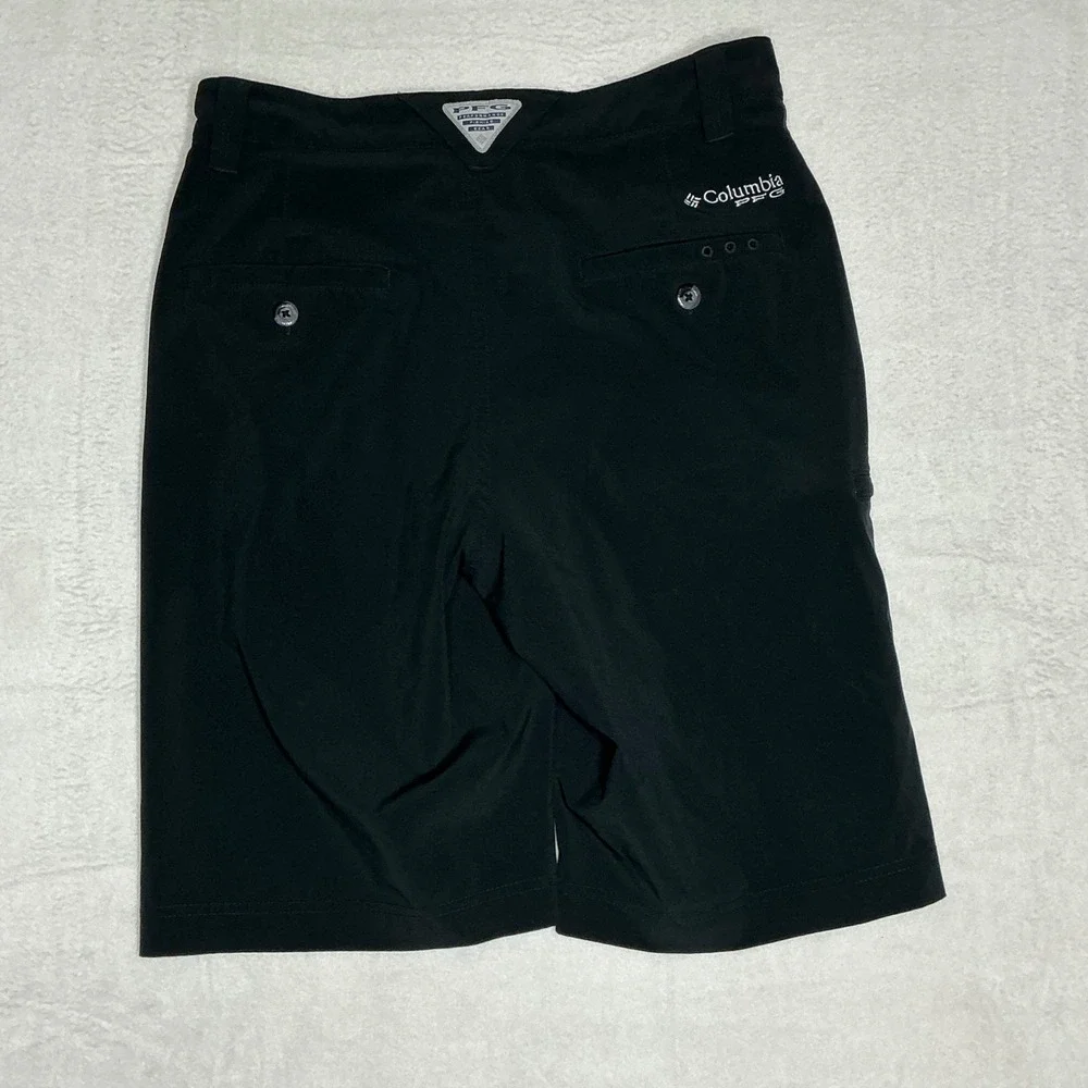 Columbia Men's Black Cargo Shorts Size 28 Outdoor‎ Hiking Fishing